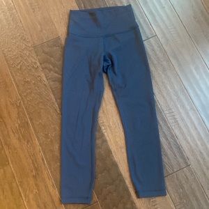 LULULEMON HI RISE WUNDER TRAIN CROP